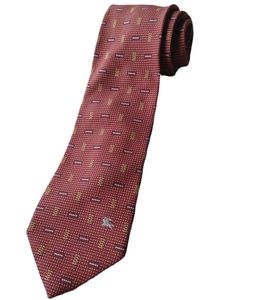 Burberrys London Wool and Silk Blend Tie